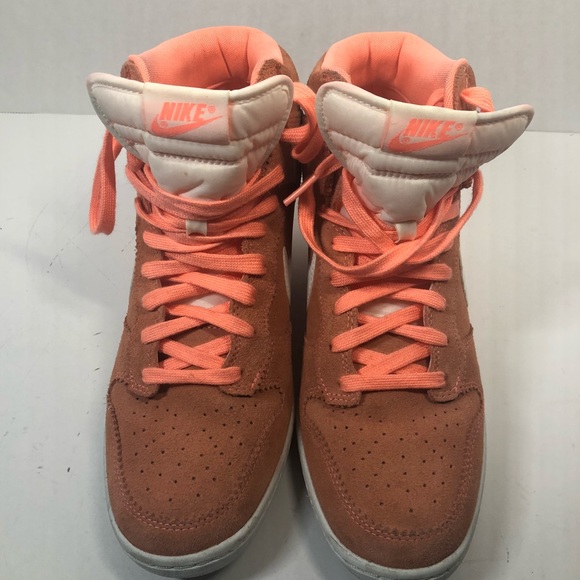 nike sneaker wedge heels